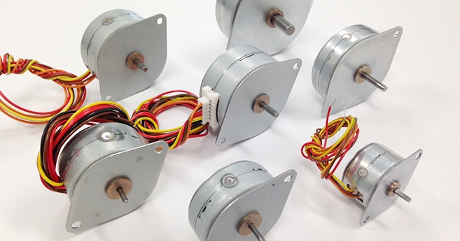 Low-cost Tin-Can Stepper Motors from Nippon Pulse feature high torque and compact size